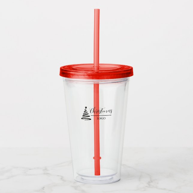 Personlig julklapp Anpassad modern t-shirt Take Away Mugg (Framsida)