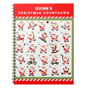 personlig julklapp anteckningsbok