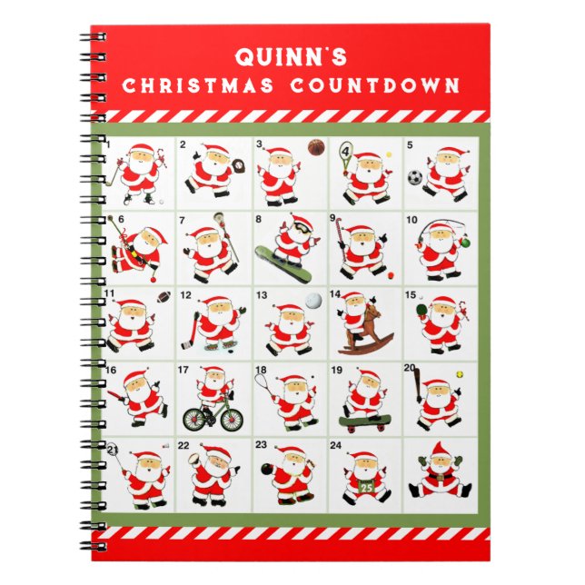 personlig julklapp anteckningsbok (Framsidan)