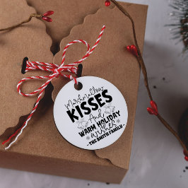 Personlig julklapp Frimärke för påsar Självfärgande Stämpel