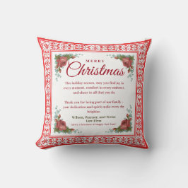 Personlig julklapp kudde
