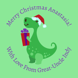 Personlig julklapp med gift presentpapper