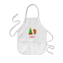 Personlig julklappar Bing Apron med Namn