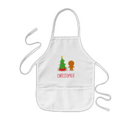 Personlig julklappar Bing Apron med Namn Barnförkläde