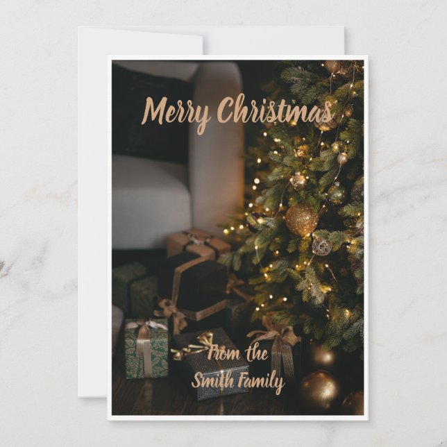 Personlig Julkort (Framsida)