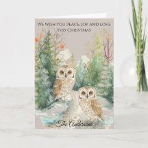 Personlig julkort med familjefoto