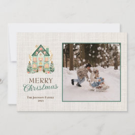 Personlig julkort med foton