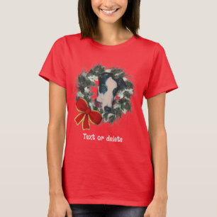 Personlig julkrans för Greyhound T Shirt
