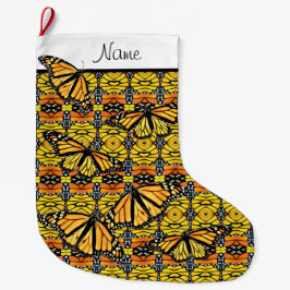 Personlig Jullager - Monarch Collage Stor Julstrumpa