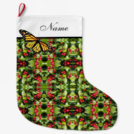 Personlig - Jullager - Monarch/Holly Stor Julstrumpa