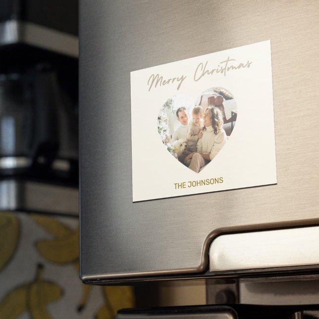 Personlig julmagnet med foto magnet (Skapare uppladdad)