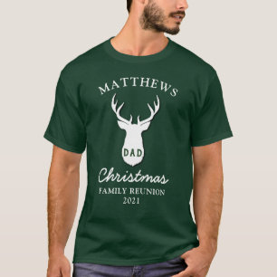 Personlig Julmatchande familjeåterförening T-S T Shirt