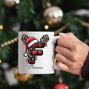 Personlig julmugg-gåva till bästa vänner och kolle kaffemugg