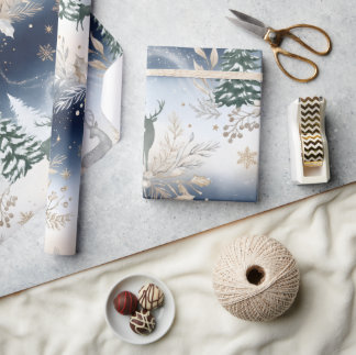 Personlig julnamnspapper | Elegant Presentpapper
