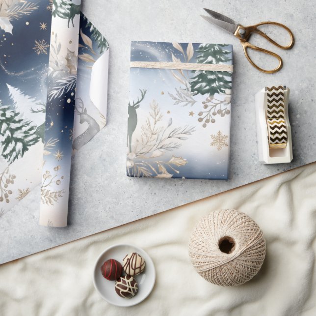 Personlig julnamnspapper | Elegant Presentpapper (Hantverk)