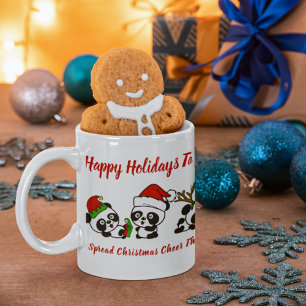 Personlig Julpandor Kaffemugg