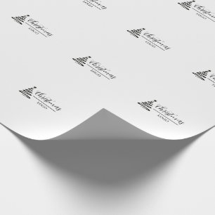 Personlig julpresent Anpassad modern t-shirt Presentpapper