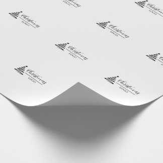 Personlig julpresent Anpassad modern t-shirt Presentpapper