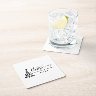 Personlig julpresent Anpassad modern t-shirt Underlägg Papper Kvadrat