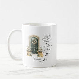Personlig julpresent för granne - anpassad kaffemugg