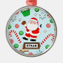 Personlig julpresent med basebolltema