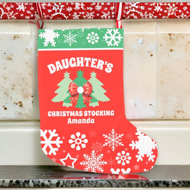 Personlig julpresent till dotter liten julstrumpa (Skapare uppladdad)