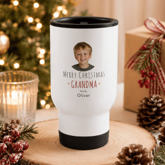 Personlig julpresent till mormor - Foto Tumbler Resemugg