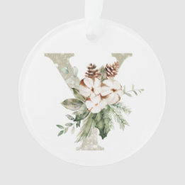 Personlig Julprydnad med initialer