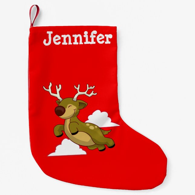 Personlig: Julrenar Liten Julstrumpa (Framsidan)