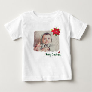 Personlig julskjorta för bebis-gåva t shirt