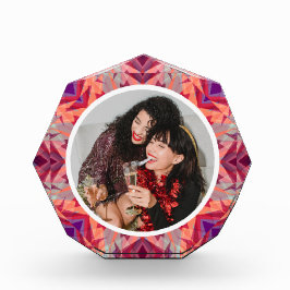 Personlig Julstjärnans Roligt Jolly Red Lila