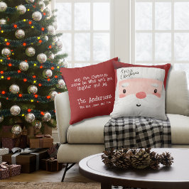 Personlig Jultomten God jul Kudde