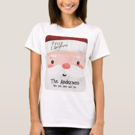 Personlig Jultomten God jul T Shirt