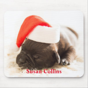 Personlig jultomten Puppy Musmatta