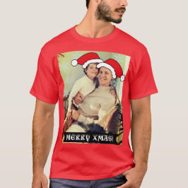 Personlig jultomtens hatt T-Shirt-foto T Shirt
