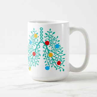 Personlig jultomtes andningsvårdsspecialist kaffemugg