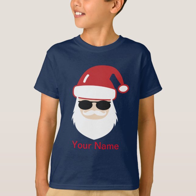 Personlig jultomts t-shirt (Framsida)