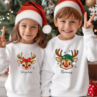 Personlig jultröja med anpassat namn för högtiden t shirt
