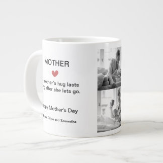 Personlig Jumbo Photo Collage Mugg