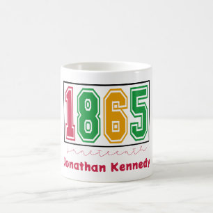 Personlig Juneteenth - Svart historia Kaffemugg