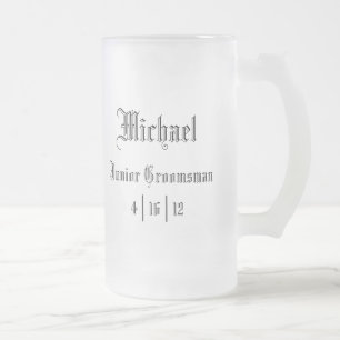 Personlig Junior Groomsman Mugg