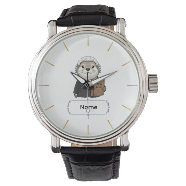 Personlig Juristklocka Armbandsur (Framsida)