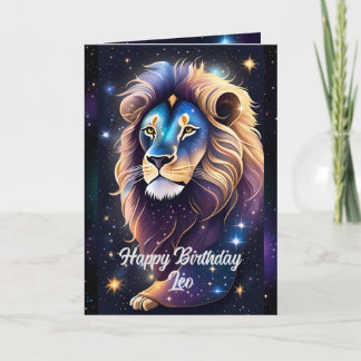 Personlig Juvel Galax Zodiak Lejonet Kort