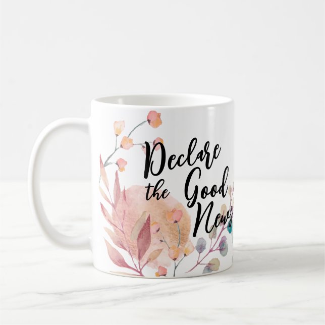Personlig JW-konventionen Deklarera Bra News Kaffemugg (Vänster)