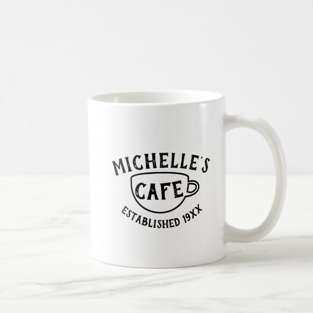 Personlig Kafé Kaffemugg (Höger)