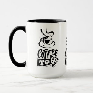 Personlig-kaffe att gå i kombinationsform Mugg - F