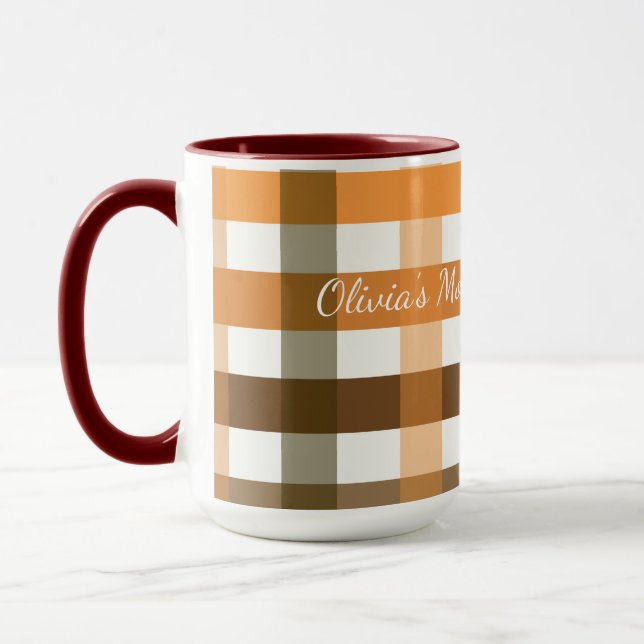 Personlig Kaffe Mamma Mugg - Kid:s Namn (Vänster)