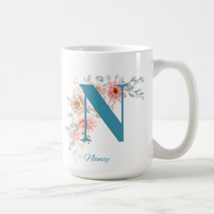 Personlig Kaffe Mugg Brev N