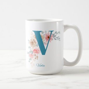 Personlig Kaffe Mugg Brev V