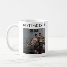 Personlig kaffe mugg med frasen "Bästa Pappa"